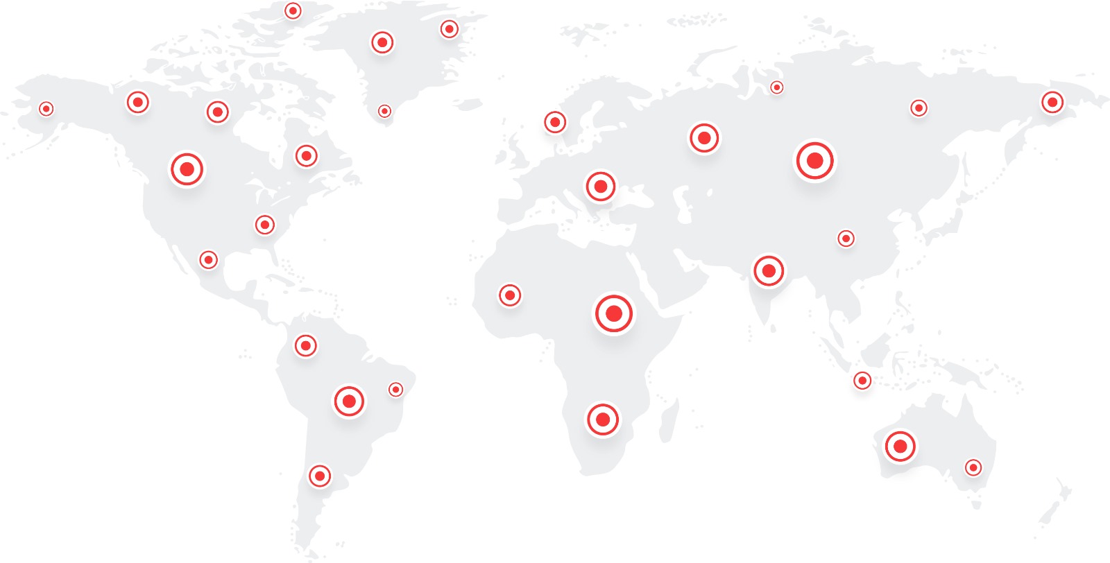 Global VPN Map